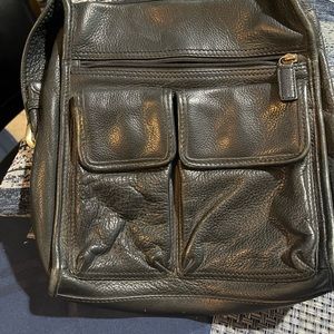Good condition black fossil purse